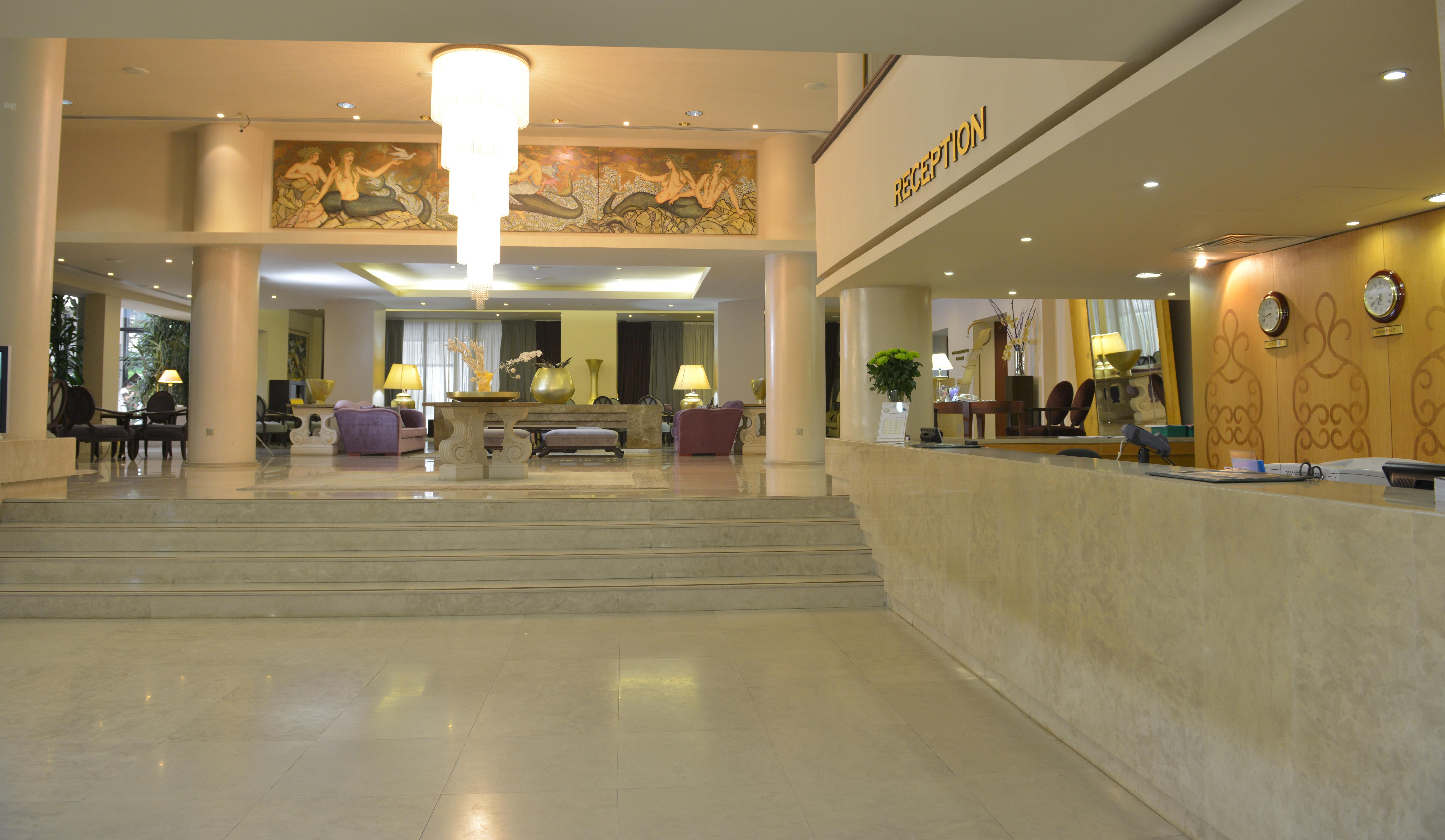 Adams Beach Hotel & Spa (Adults Only) Ayia Napa Esterno foto Lobby
