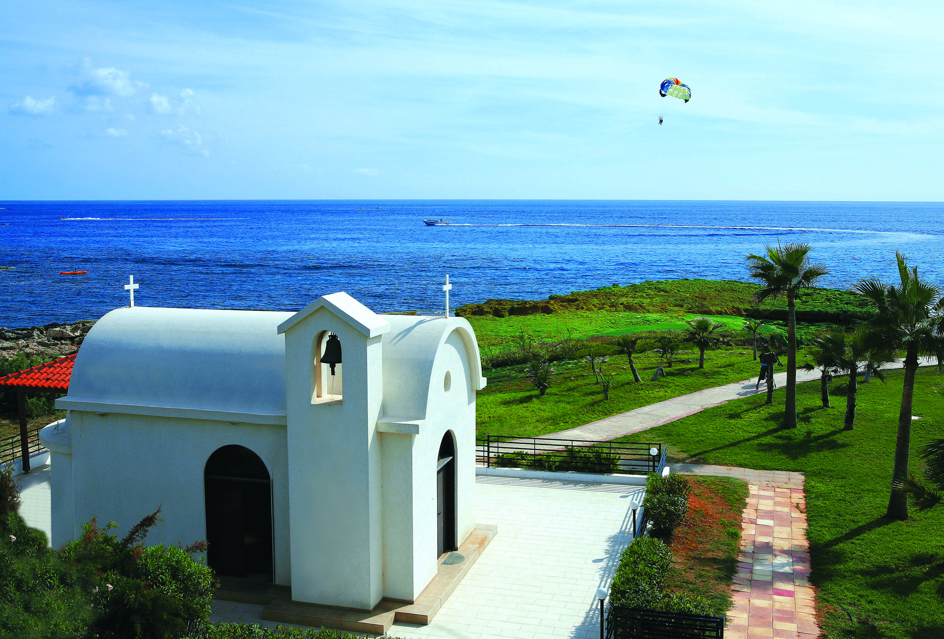 Adams Beach Hotel & Spa (Adults Only) Ayia Napa Esterno foto The Chapel of the Holy Cross