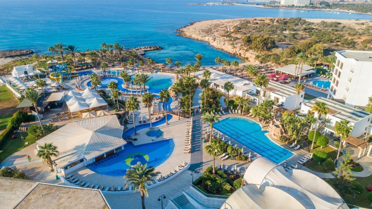 Adams Beach Hotel & Spa (Adults Only) Ayia Napa Esterno foto Aerial view of the resort